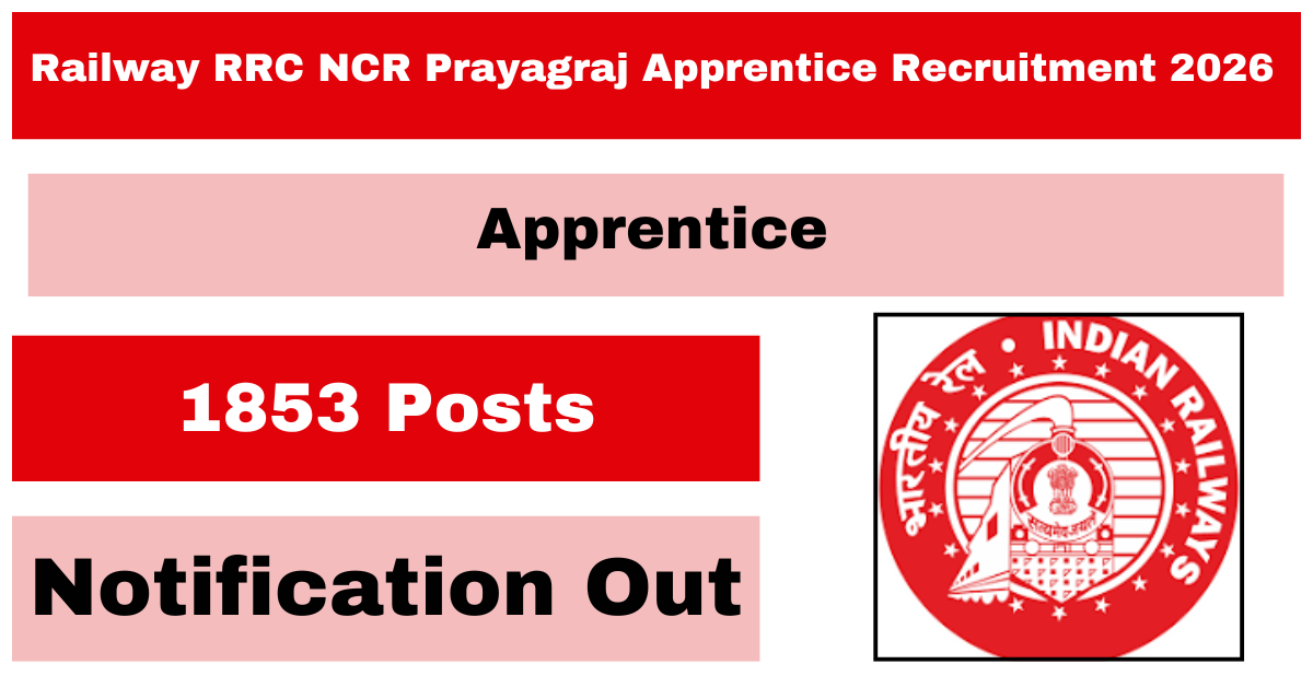 Railway RRC NCR Prayagraj Apprentice Recruitment 2026
