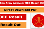 Indian Army Agniveer CEE Result 2026