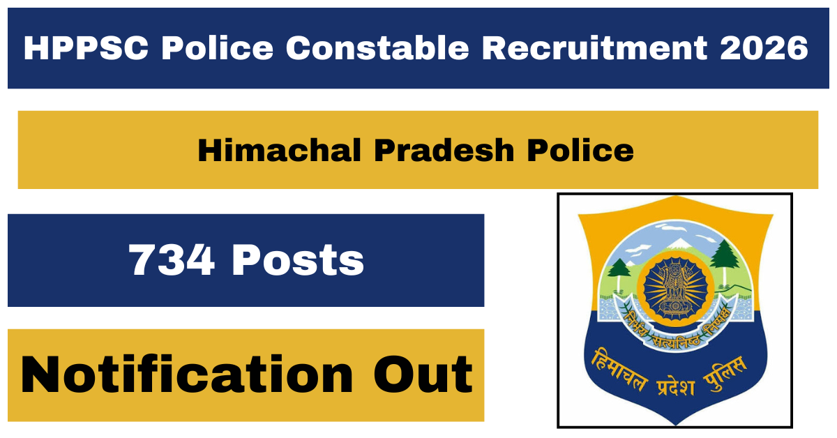 HPPSC Police Constable Recruitment 2026