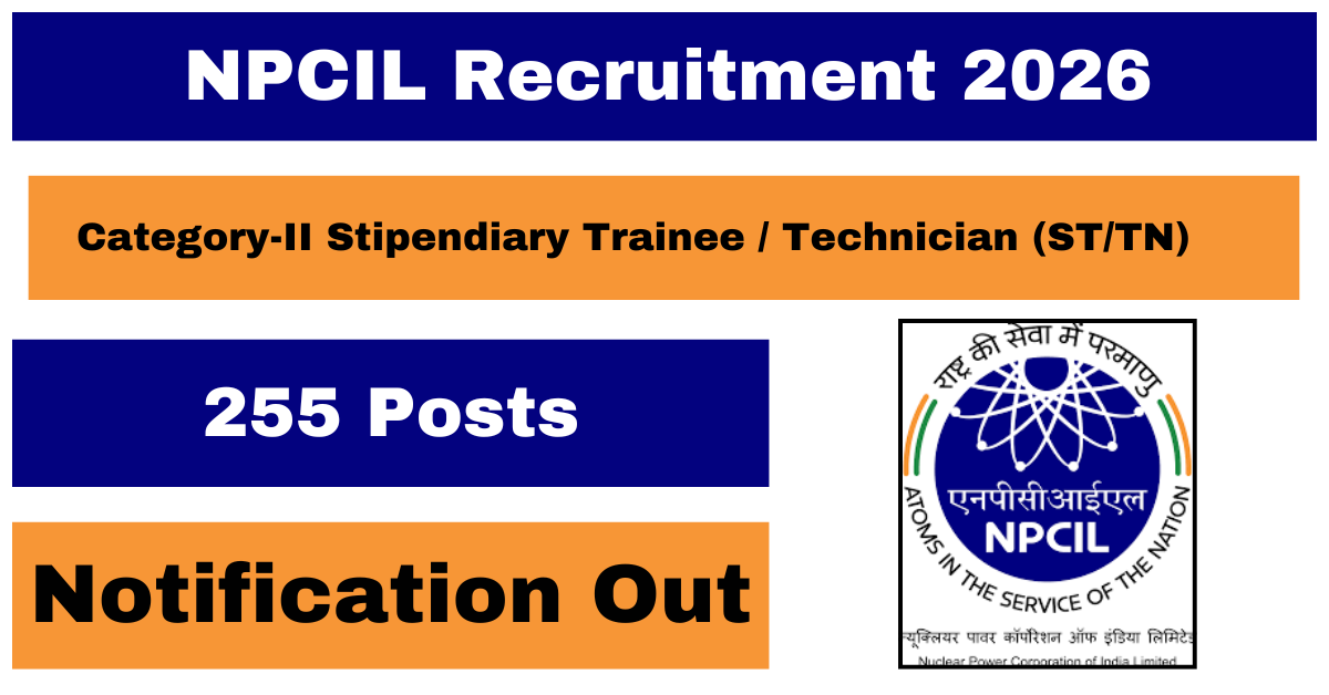 NPCIL Recruitment 2026